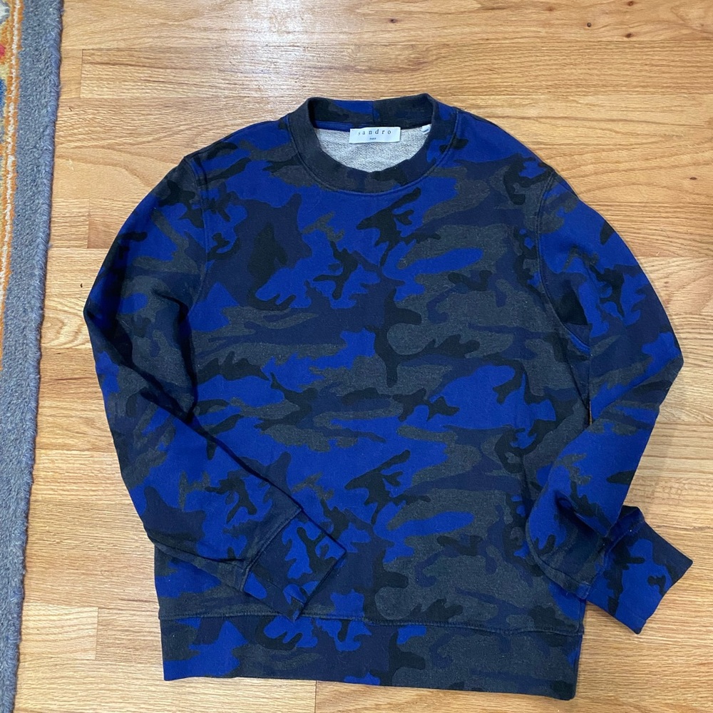 Sandro Camo Sweatshirt